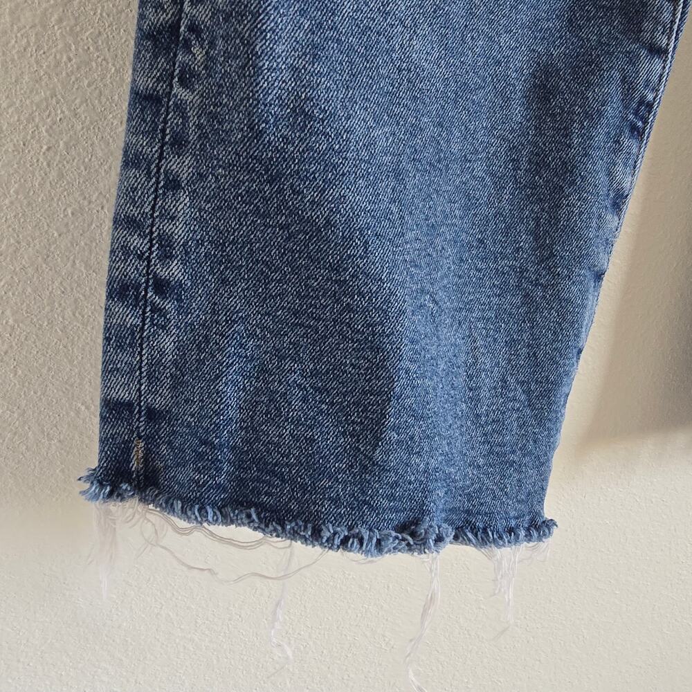 J, Crew Curvy Essential Straight Jeans Stretch Size 27 Cropped Classic Comfort - Picture 5 of 10